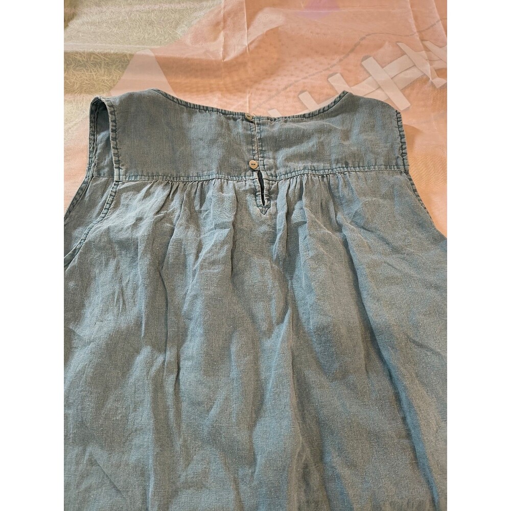 Cynthia Rowley Women's blouse type dress Size 6 Blue - Picture 4 of 12